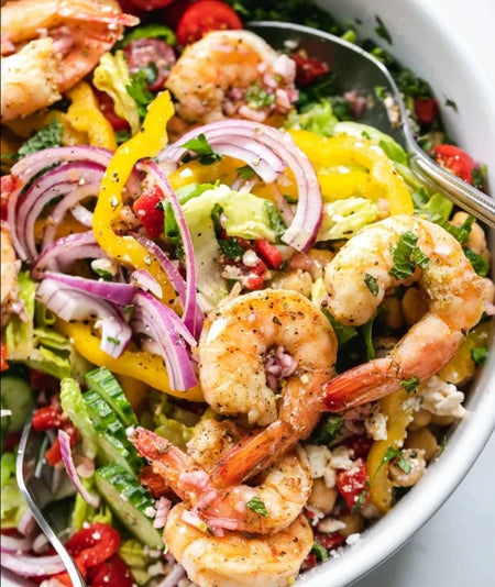 *325. Mediterranean Shrimp Salad