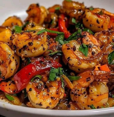 *438. Shrimp Pepper Stir Fry