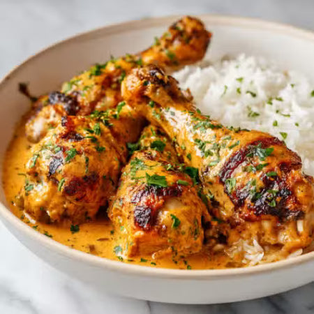 *424. Creamy Paprika Drumsticks
