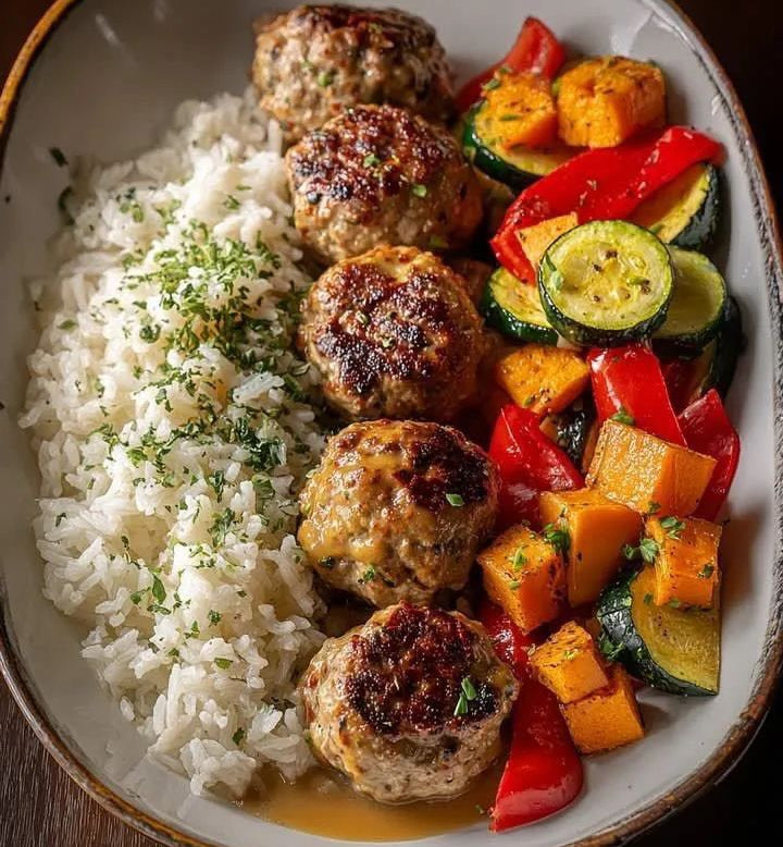 *428. Turkey Veggie Meatballs