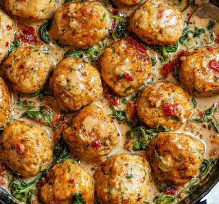 *326. Tuscan Creamy Meatballs