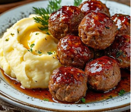 *443. BBQ Beef Meatballs