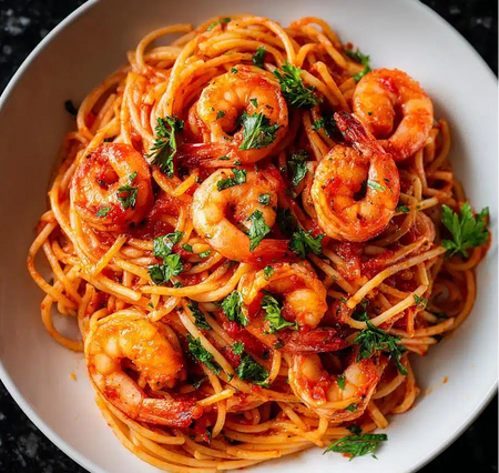*394. Spicy Arrabbiata Shrimp