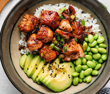 *189. Teriyaki Salmon Bowl