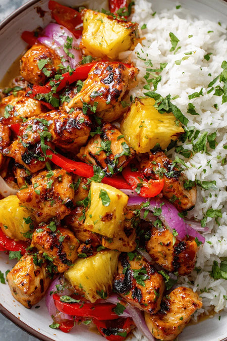 *17. Hawaiian Chicken Bowl