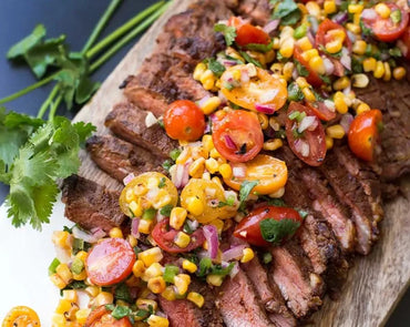 *349. Steak & Corn Relish