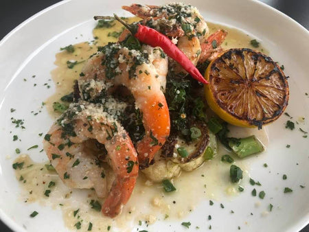 *243. Cilantro Butter Shrimp