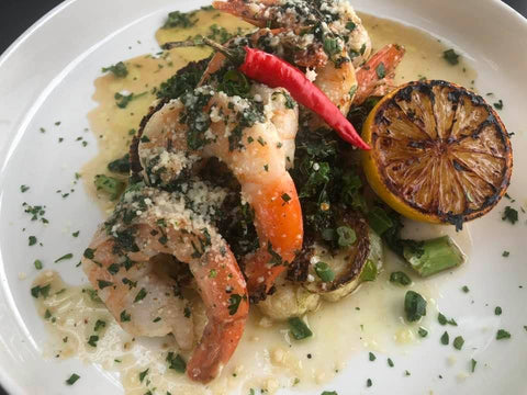*243. Cilantro Butter Shrimp