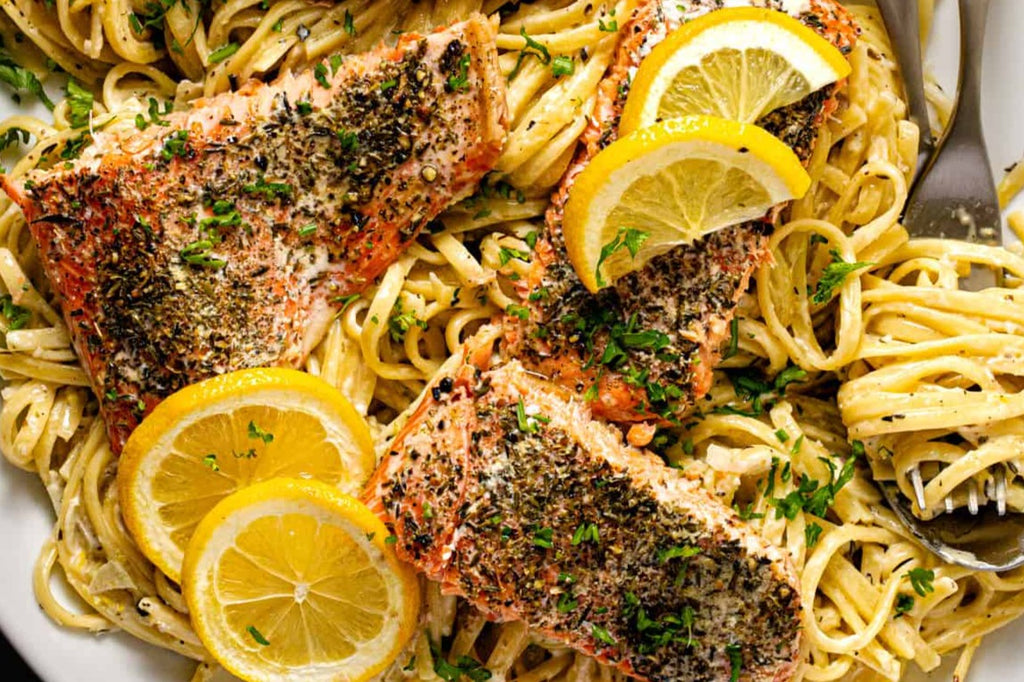*89. Lemon Garlic Salmon